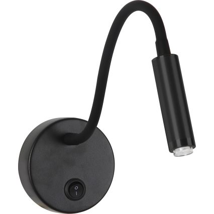 Brilagi - LED Dimmable flexible wall lamp MAYA 1xG9/4W/230V black 2700-6500K Wi-Fi Tuya
