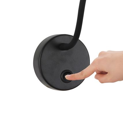 Brilagi - LED Dimmable flexible wall lamp MAYA 1xG9/4W/230V black 2700-6500K Wi-Fi Tuya