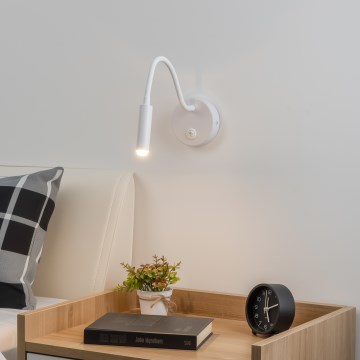 Brilagi - LED Dimmable flexible wall lamp MAYA 1xG9/4W/230V white 2700-6500K Wi-Fi Tuya