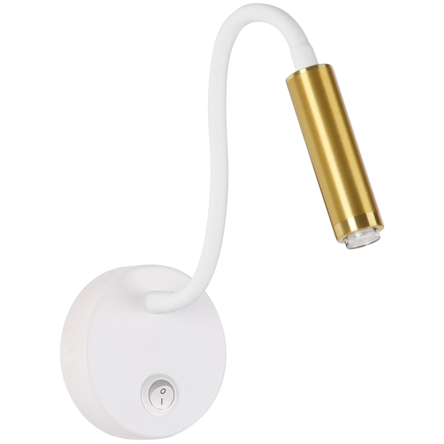 Brilagi - LED Dimmable flexible wall lamp MAYA 1xG9/4W/230V white/gold 2700-6500K Wi-Fi Tuya