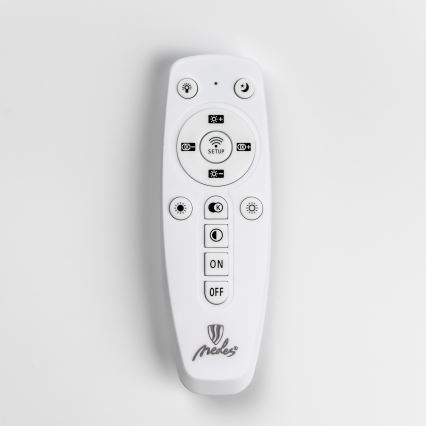 Brilagi - ORBITS LED Dimmable Surface-Mounted Ceiling Light LED/50W/230V 3000-6500K Black + Remote Control