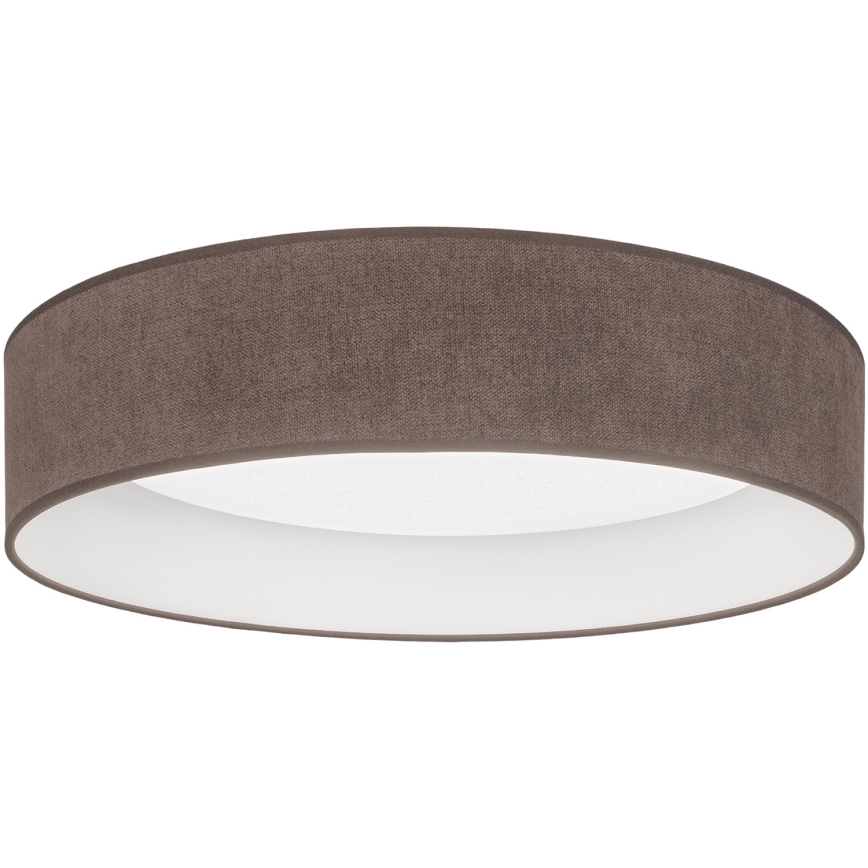 BRILAGI - VELVET SMARTIX STARS Dimmable LED Ceiling Light 36W/230V, 3000–6000K, Ø55 cm, Brown, Wi‑Fi Tuya Beacon + Remote Control
