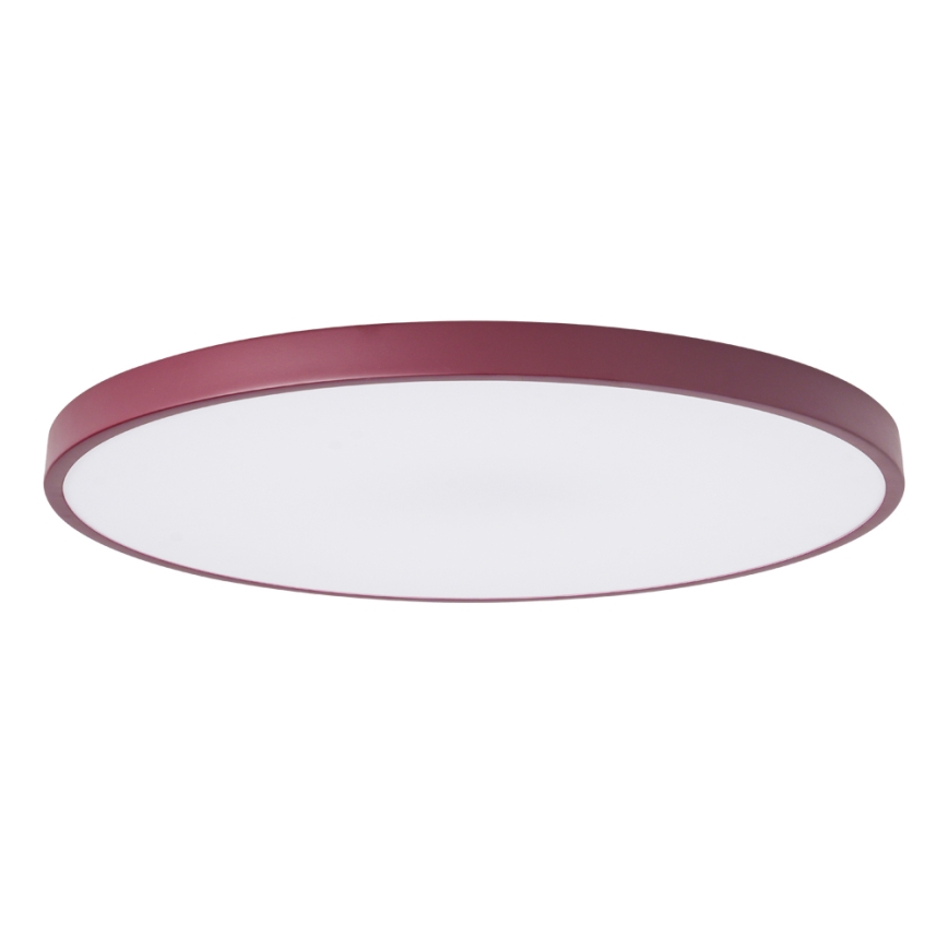 Brilagi - LED Dimmable Luminaire POOL SMART LED/128W/230V Ø 100 cm 3000-6000K Wi-Fi Tuya + Remote Control Burgundy