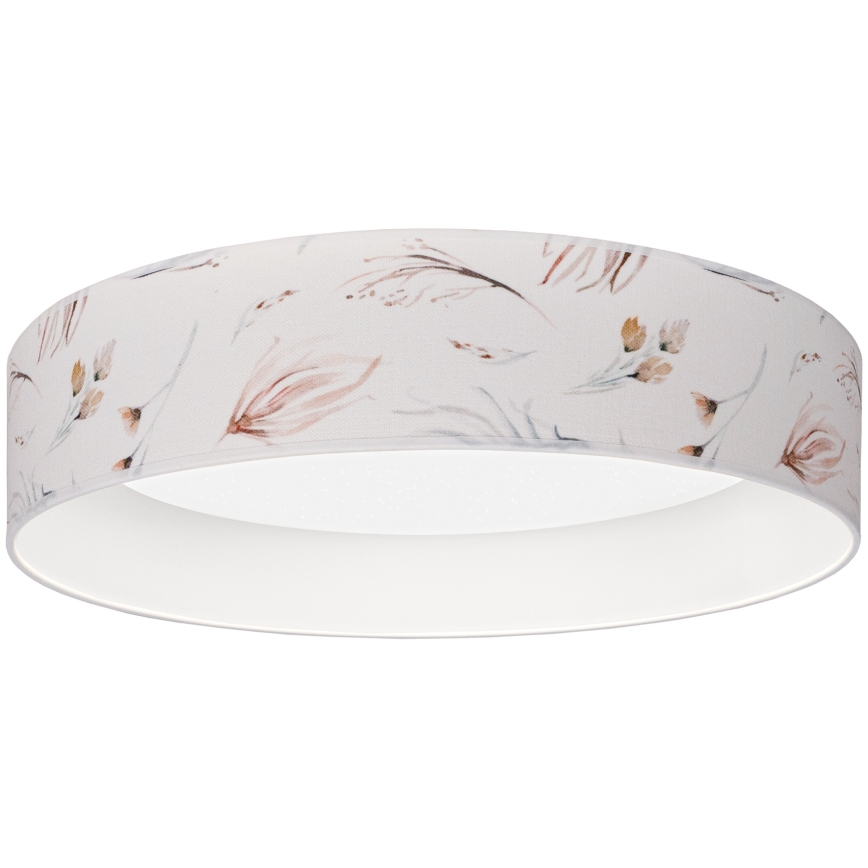 Brilagi - LED Dimmable Ceiling Light VELVET SMARTIX STARS LED/24W/230V 3000-6000K Ø 45 cm White/flower motif Wi-Fi Tuya Beacon + Remote Control