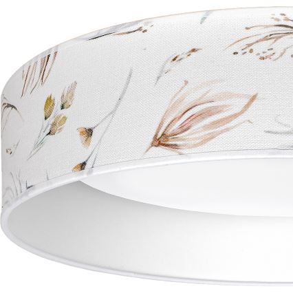 Brilagi - LED Dimmable Ceiling Light VELVET SMARTIX STARS LED/24W/230V 3000-6000K Ø 45 cm White/flower motif Wi-Fi Tuya Beacon + Remote Control