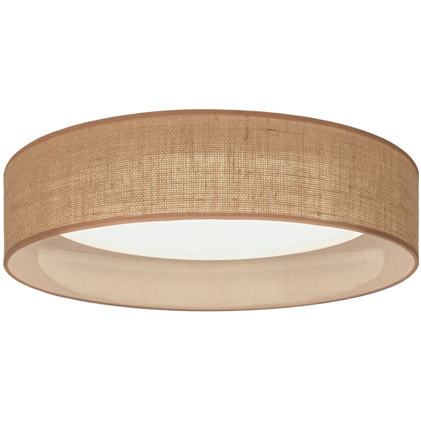 BRILAGI - LED Dimmable Ceiling Light VELVET SMARTIX STARS LED/36W/230V 3000-6000K Ø 55 cm beige Wi-Fi Tuya Beacon + remote control