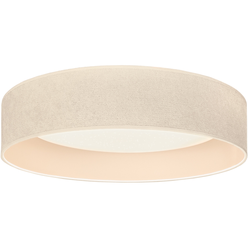 Brilagi - VELVET SMARTIX STARS LED Dimmable Ceiling Light 24W/230V 3000-6000K Ø45 cm Cream Wi-Fi Tuya Beacon + Remote Control