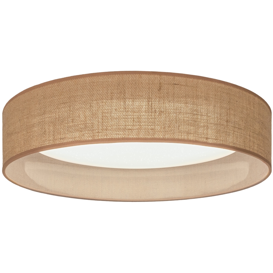Brilagi - LED Dimmable ceiling light VELVET SMARTIX STARS LED/36W/230V 3000-6000K Ø 55 cm beige Wi-Fi Tuya Beacon + remote control