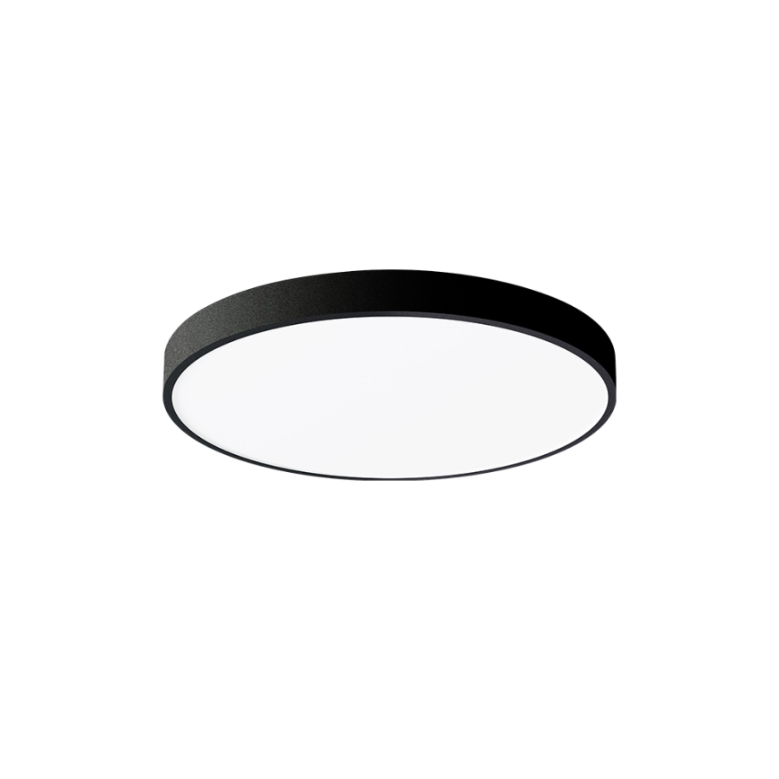Brilagi - LED Dimmable ceiling light POOL SMART LED/48W/230V 40 cm 3000-6000K Wi-Fi Tuya + remote control black