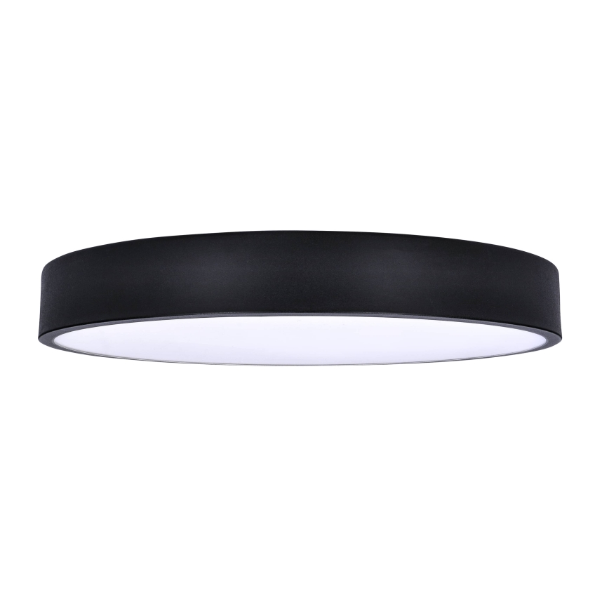 Brilagi - LED Dimmable ceiling light POOL SMART LED/48W/230V 40 cm 3000-6000K Wi-Fi Tuya + remote control black