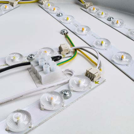 Brilagi - LED Dimmable ceiling light POOL SMART LED/60W/230V 50 cm 3000-6000K Wi-Fi Tuya + remote control white