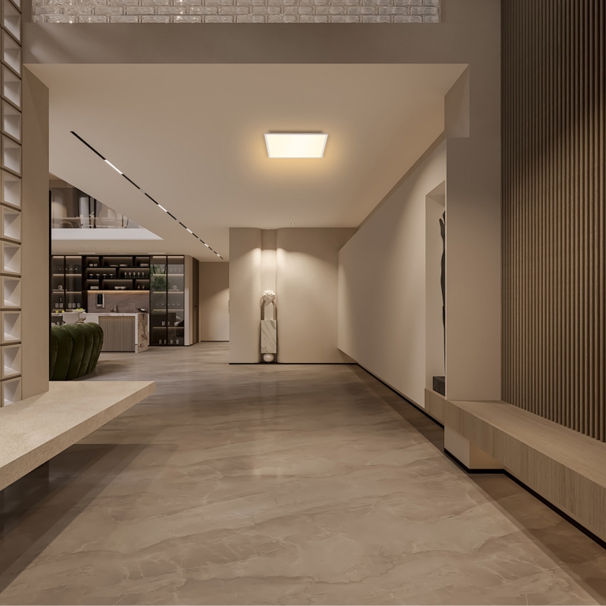 Brilagi - LED Dimmable ceiling light SLIMFRAME LED/36W/230V 45x45 cm 3000-6000K white + remote control