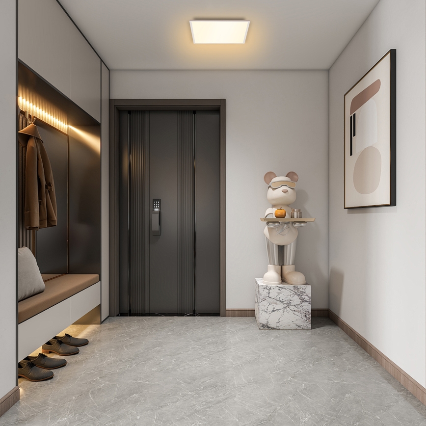 Brilagi - LED Dimmable ceiling light SLIMFRAME LED/36W/230V 45x45 cm 3000-6000K white + remote control