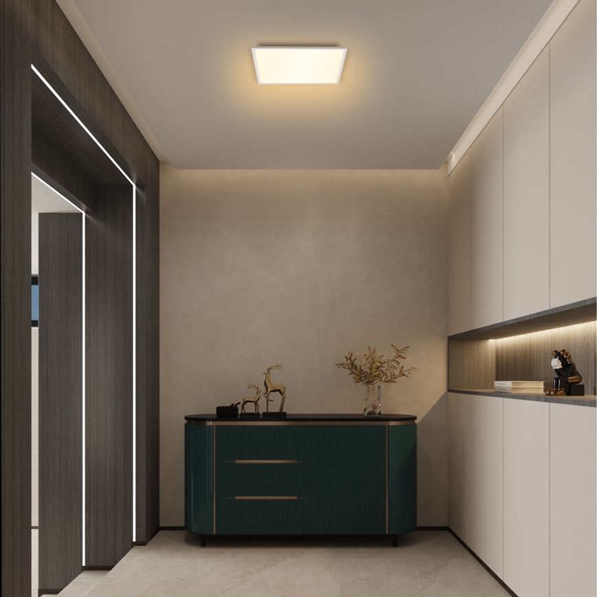 Brilagi - LED Dimmable ceiling light SLIMFRAME LED/36W/230V 45x45 cm 3000-6000K white + remote control