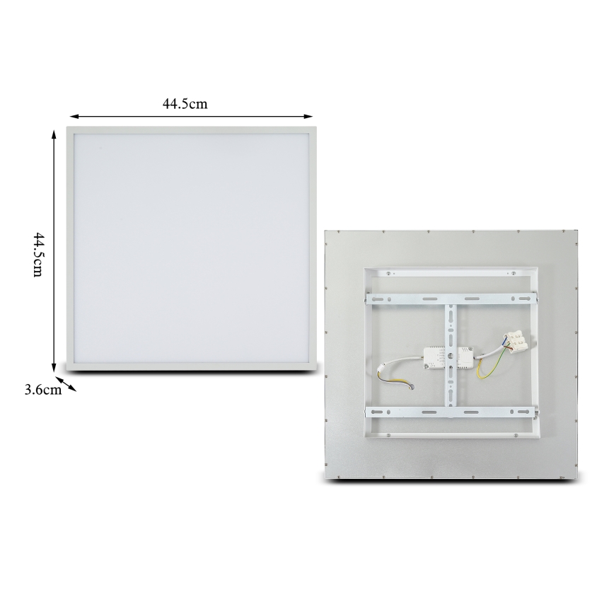 Brilagi - LED Dimmable ceiling light SLIMFRAME LED/36W/230V 45x45 cm 3000-6000K white + remote control