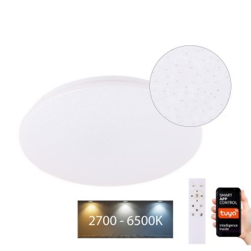 Brilagi - LED Dimmable light SMART STARS LED/24W/230V 2700-6500K Wi-Fi Tuya + remote control