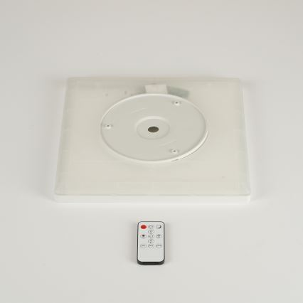 Brilagi - LED Dimmable ceiling light ULTRA SLIM LED/18W/230V 2700-6500K 30x30 cm white + remote control
