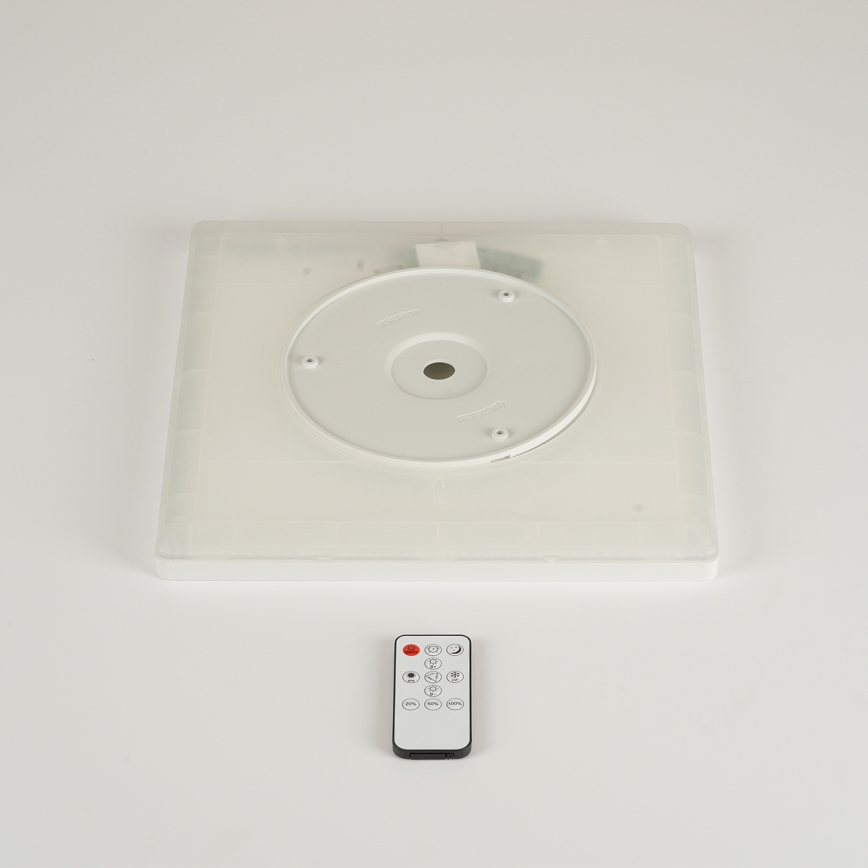Brilagi - LED Dimmable ceiling light ULTRA SLIM LED/18W/230V 2700-6500K 30x30 cm white + remote control