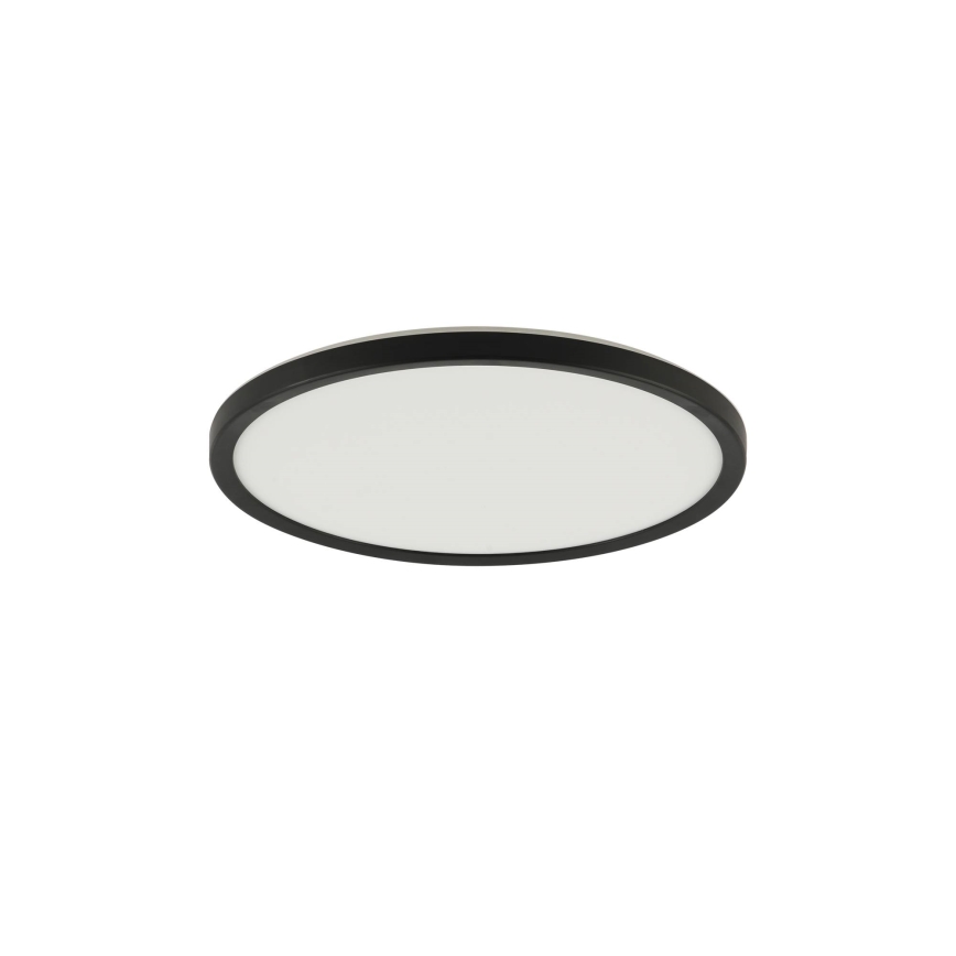 Brilagi - LED Dimmable ceiling light ULTRA SLIM LED/18W/230V 2700-6500K d. 30 cm black + remote control