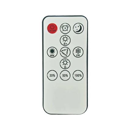 Brilagi - LED Dimmable ceiling light ULTRA SLIM LED/18W/230V 2700-6500K d. 30 cm white + remote control