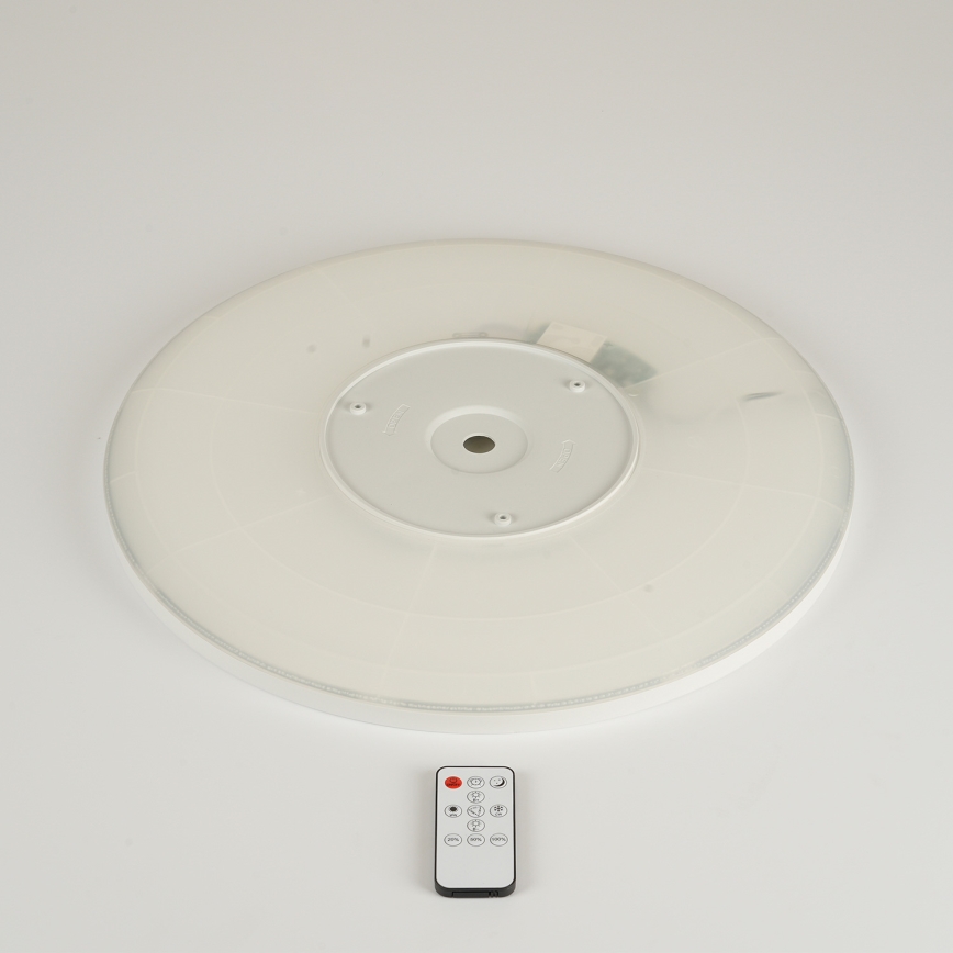 Brilagi - LED Dimmable ceiling light ULTRA SLIM LED/24W/230V 2700-6500K d. 42 cm white + remote control