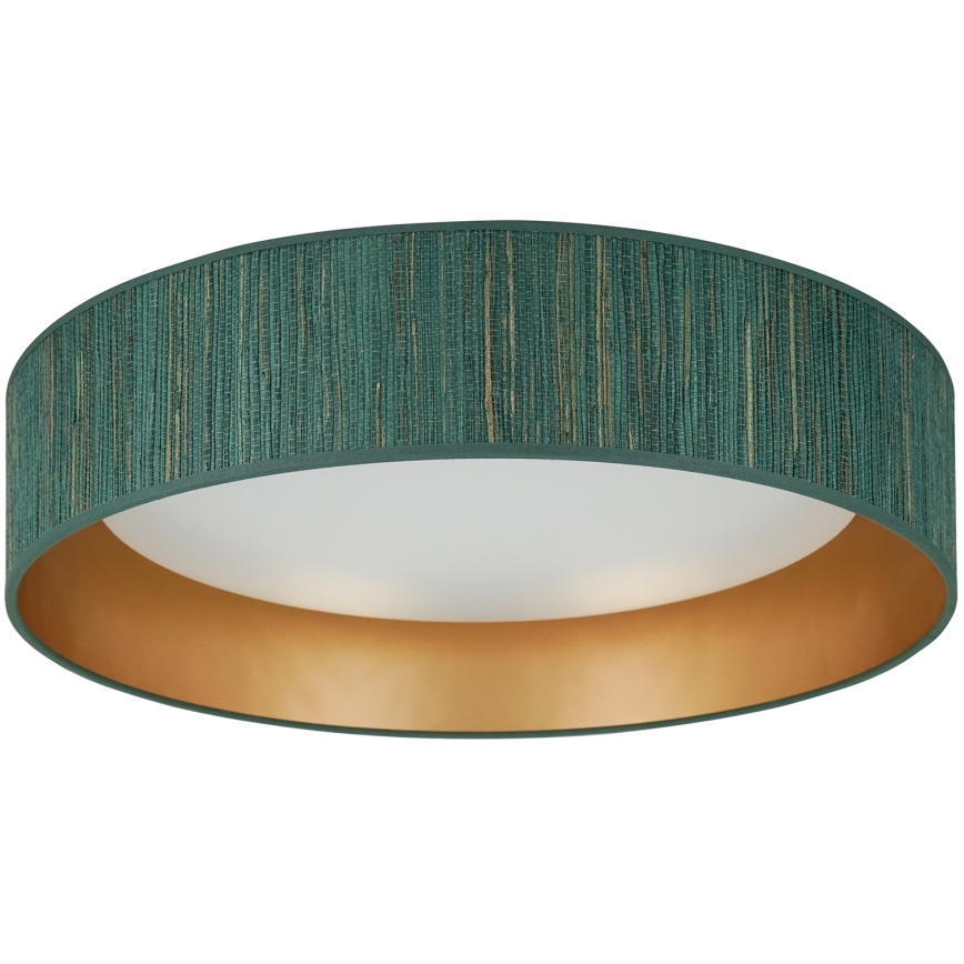 Brilagi - LED Dimmable ceiling light VEGAS SHINE LED/24W/230V 3000/4000/6500K straw green/gold + remote control
