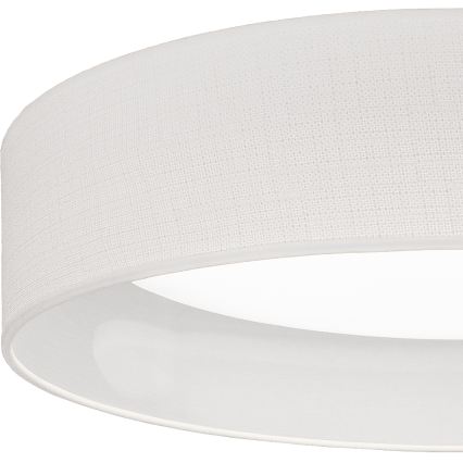 Brilagi - VELVET SMARTIX Dimmable LED Ceiling Light LED/24W/230V 3000–6000K Ø45 cm White Wi‑Fi Tuya Beacon + Remote Control