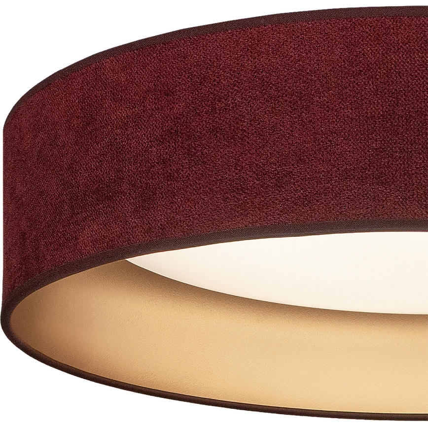 Brilagi - VELVET SMARTIX Dimmable LED Ceiling Light LED/36W/230V 3000-6000K dia. 55 cm Burgundy/Gold Wi-Fi Tuya Beacon + Remote Control