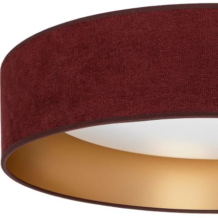 Brilagi - VELVET SMARTIX Dimmable LED Ceiling Light LED/36W/230V 3000-6000K dia. 55 cm Burgundy/Gold Wi-Fi Tuya Beacon + Remote Control