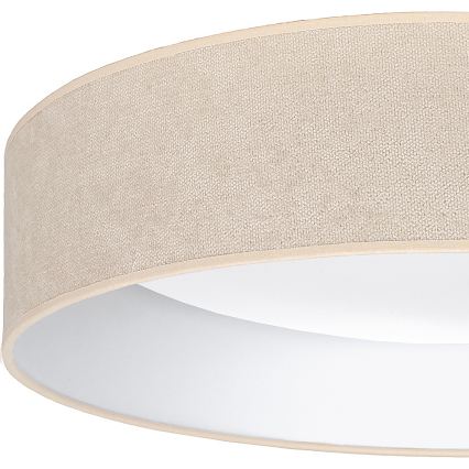 Brilagi - Dimmable LED Ceiling Light VELVET SMARTIX LED/36W/230V 3000-6000K dia. 55 cm cream Wi-Fi Tuya Beacon + remote control