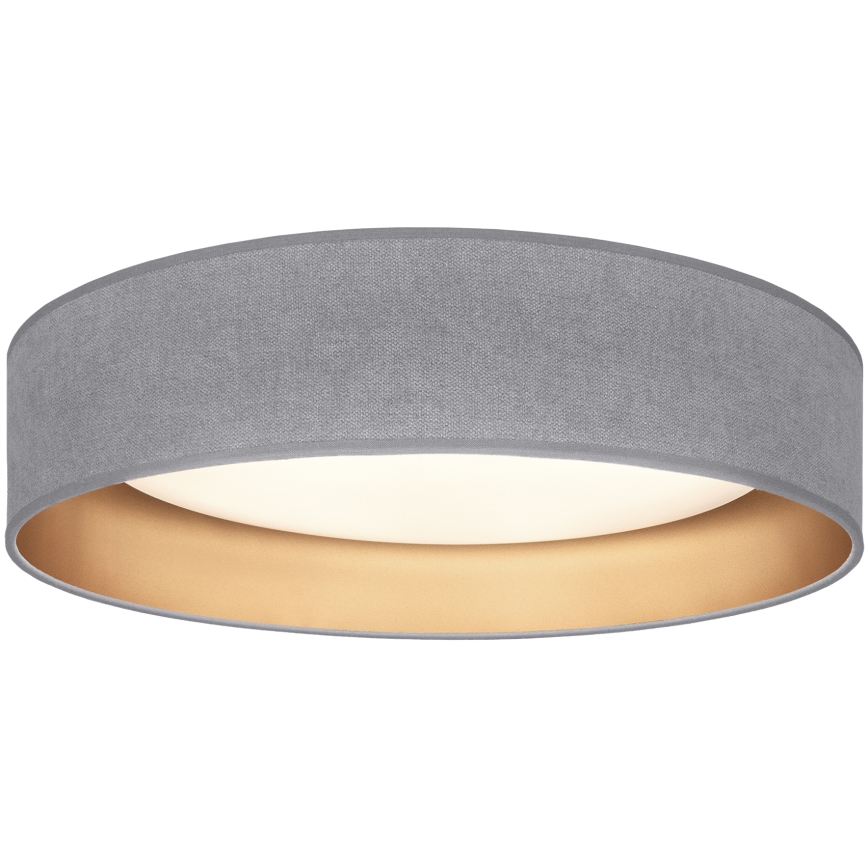 Brilagi - Dimmable LED Ceiling Light VELVET SMART VARI LED/24W/230V 3000-6500K Ø 45 cm gray/gold + remote control