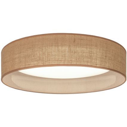 BRILAGI - Dimmable LED Ceiling Light VELVET SMART VARI LED/36W/230V 3000-6500K Ø 55 cm Beige + Remote Control
