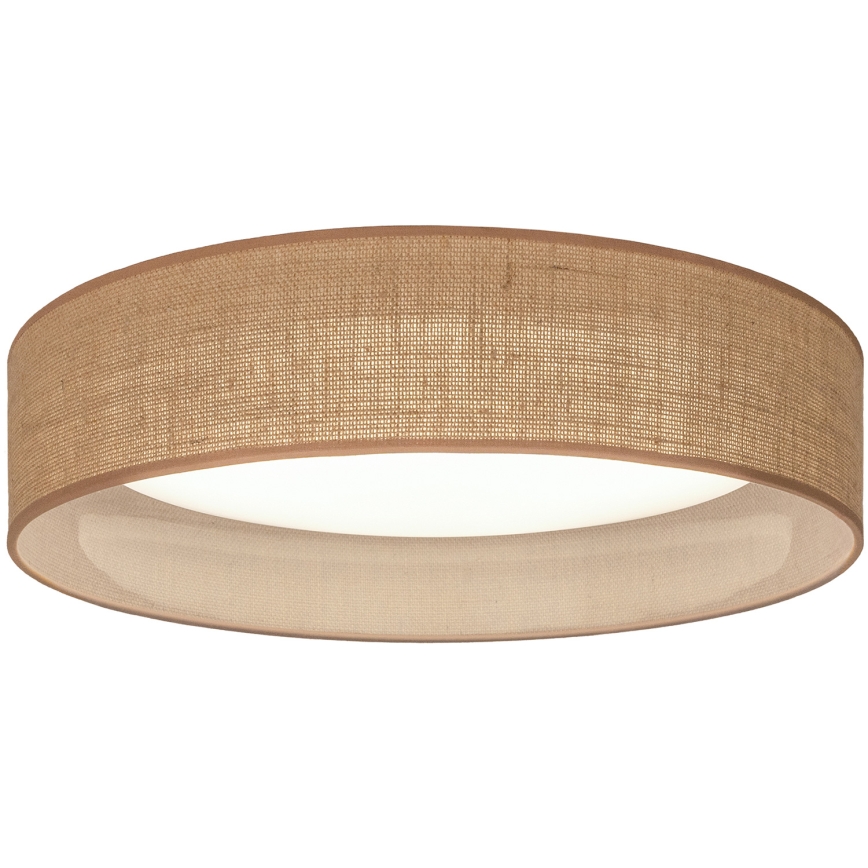 BRILAGI - Dimmable LED Ceiling Light VELVET SMART VARI LED/36W/230V 3000-6500K Ø 55 cm Beige + Remote Control