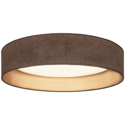 BRILAGI - VELVET SMART VARI Dimmable LED Ceiling Light LED/36W/230V 3000-6500K Ø 55 cm Brown/Gold + Remote Control