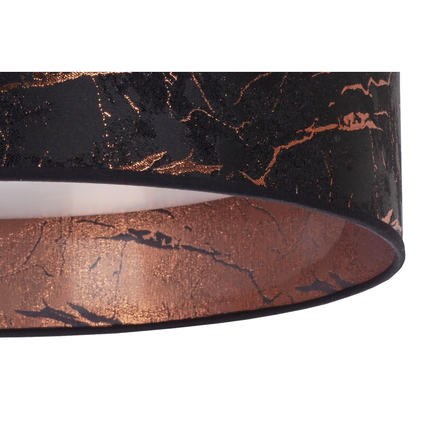 Brilagi - LED Dimmable ceiling light VELVET SMART LED/24W/230V d. 45 cm 2700-6500K Wi-Fi Tuya black/copper + remote control