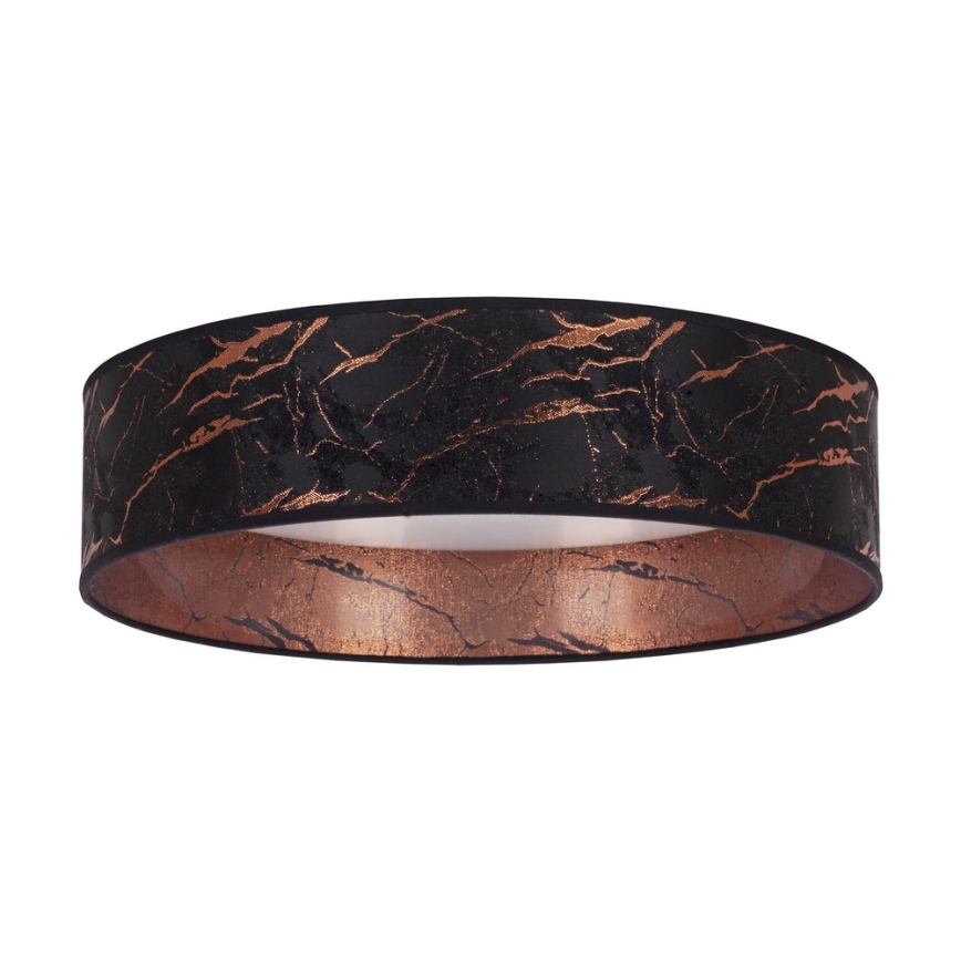 Brilagi - LED Dimmable ceiling light VELVET SMART LED/24W/230V d. 45 cm 2700-6500K Wi-Fi Tuya black/copper + remote control