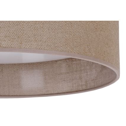 Brilagi - LED Dimmable ceiling light VELVET SMART LED/24W/230V d. 45 cm 2700-6500K Wi-Fi Tuya brown + remote control