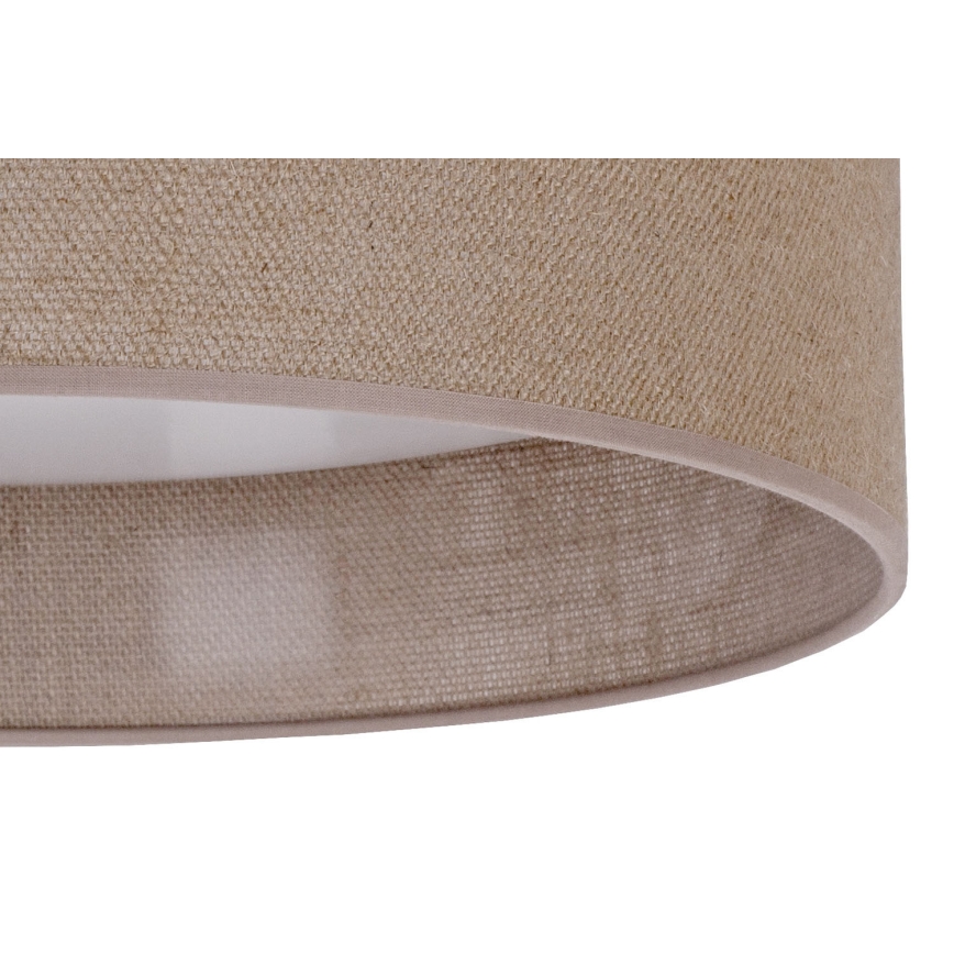 Brilagi - LED Dimmable ceiling light VELVET SMART LED/24W/230V d. 45 cm 2700-6500K Wi-Fi Tuya brown + remote control