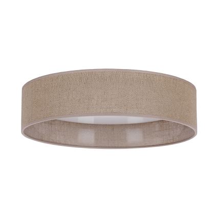 Brilagi - LED Dimmable ceiling light VELVET SMART LED/24W/230V d. 45 cm 2700-6500K Wi-Fi Tuya brown + remote control