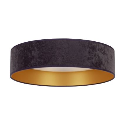 Brilagi - LED Dimmable ceiling light VELVET SMART LED/36W/230V d. 55 cm 2700-6500K Wi-Fi Tuya grey/gold + remote control