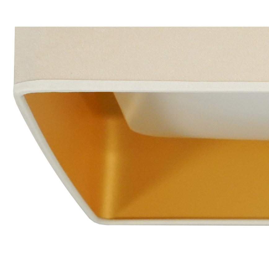 Brilagi - LED Dimmable ceiling light VELVET SQUARE SMART LED/36W/230V 2700-6500K Wi-Fi Tuya + remote control creamy