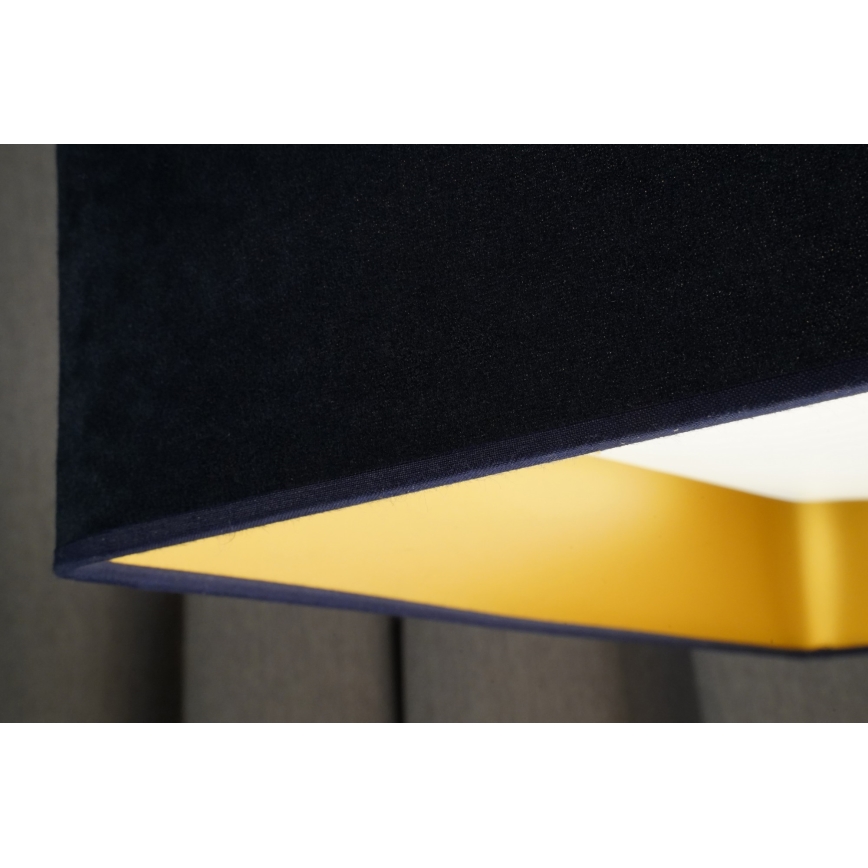 Brilagi - LED Dimmable ceiling light VELVET SQUARE SMART LED/36W/230V 2700-6500K Wi-Fi Tuya + remote control dark blue