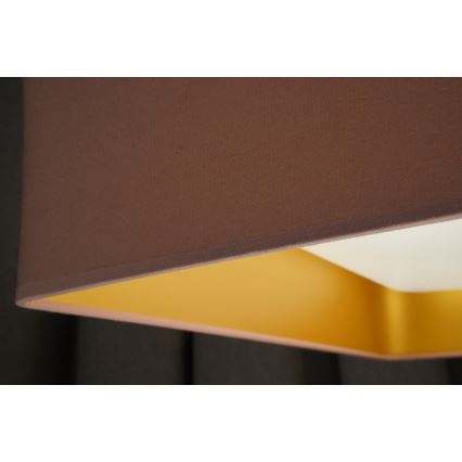 Brilagi - LED Dimmable ceiling light VELVET SQUARE SMART LED/36W/230V 2700-6500K Wi-Fi Tuya + remote control pink