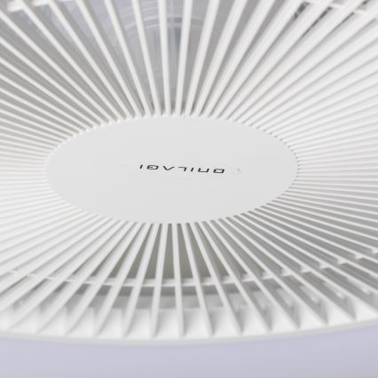 Brilagi - LED Dimmable light with a fan AURA LED/38W/230V 3000-6000K white + remote control