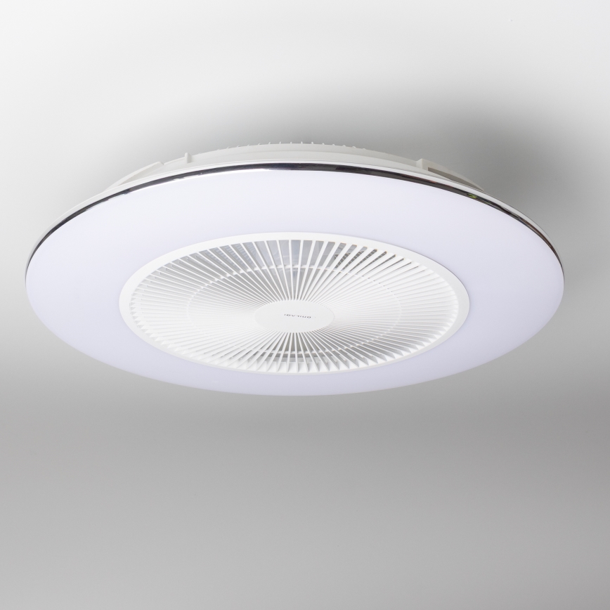 Brilagi - LED Dimmable light with a fan AURA LED/38W/230V 3000-6000K white + remote control