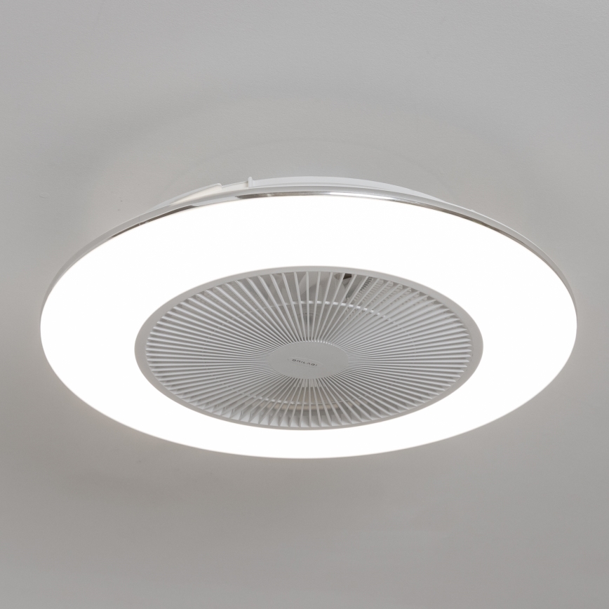 Brilagi - LED Dimmable light with a fan AURA LED/38W/230V 3000-6000K white + remote control