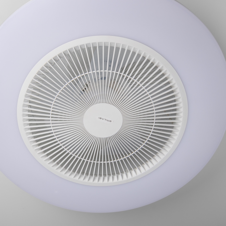 Brilagi - LED Dimmable light with a fan AURA LED/38W/230V 3000-6000K white + remote control