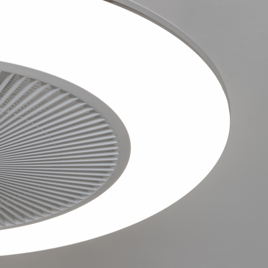 Brilagi - LED Dimmable light with a fan AURA LED/38W/230V 3000-6000K white + remote control
