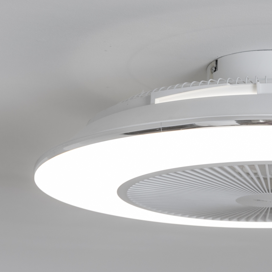 Brilagi - LED Dimmable light with a fan AURA LED/38W/230V 3000-6000K white + remote control