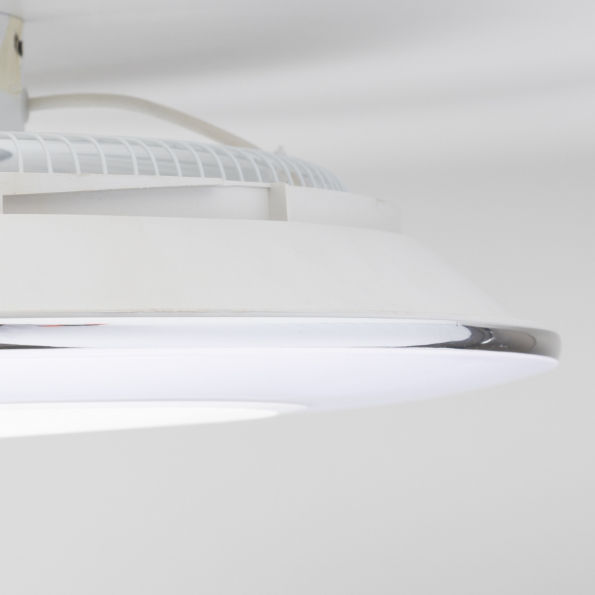 Brilagi - LED Dimmable light with a fan AURA LED/38W/230V 3000-6000K white + remote control